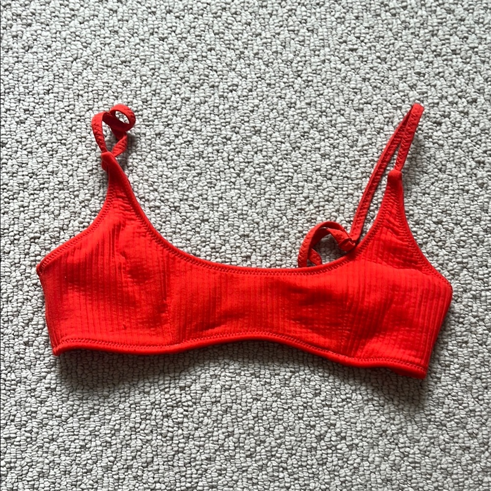 Triangle swimsuit top